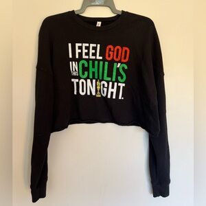 Black Sweatshirt with quote from The Office